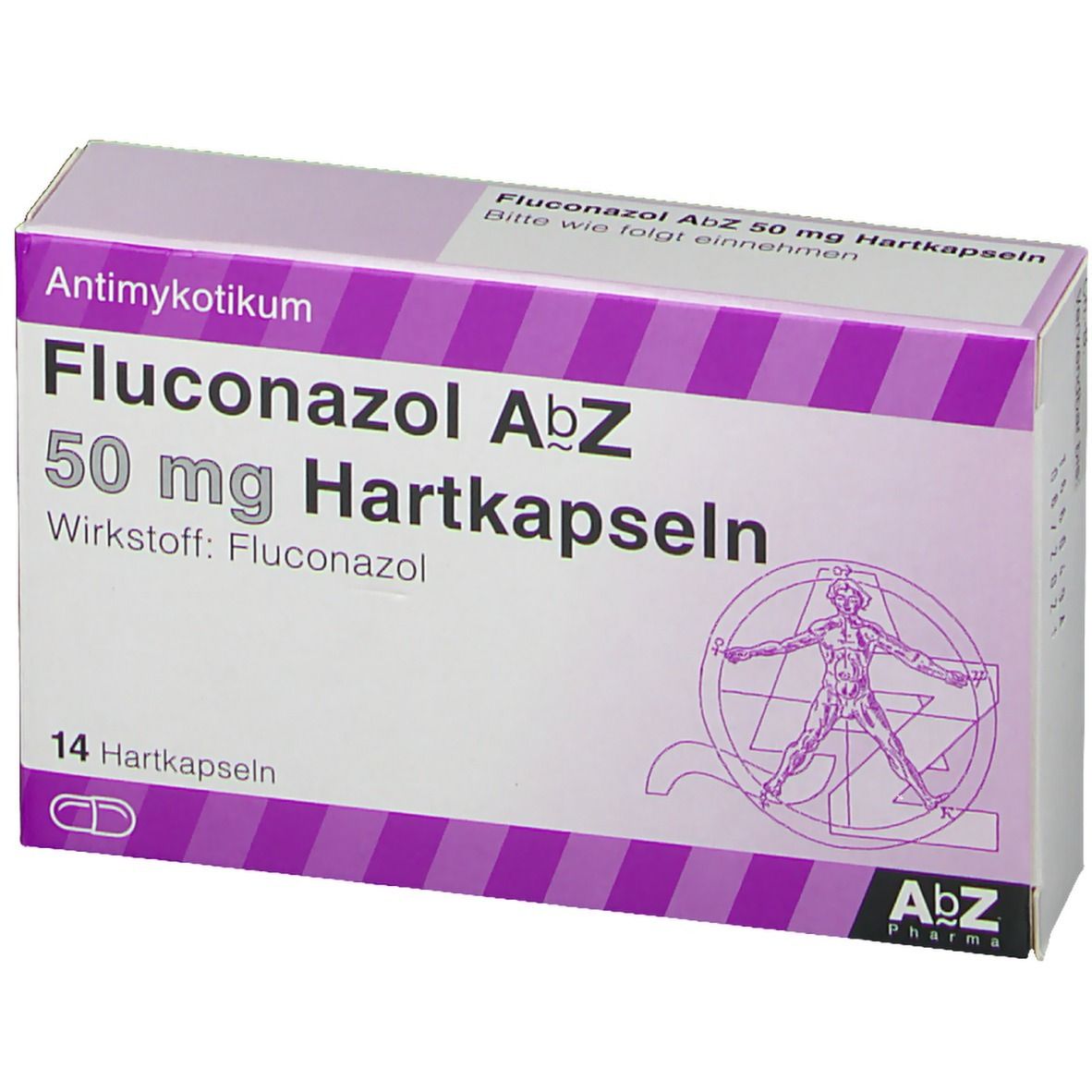 Fluconazol AbZ 50 mg 14 St mit dem ERezept kaufen Shop Apotheke
