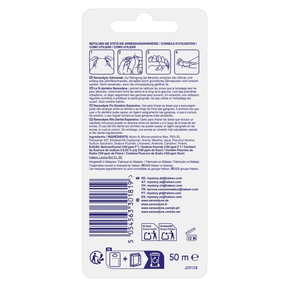Sensodyne Pro-Schmelz Zahnschmelz Reparatur Zahnpasta, 50ml.