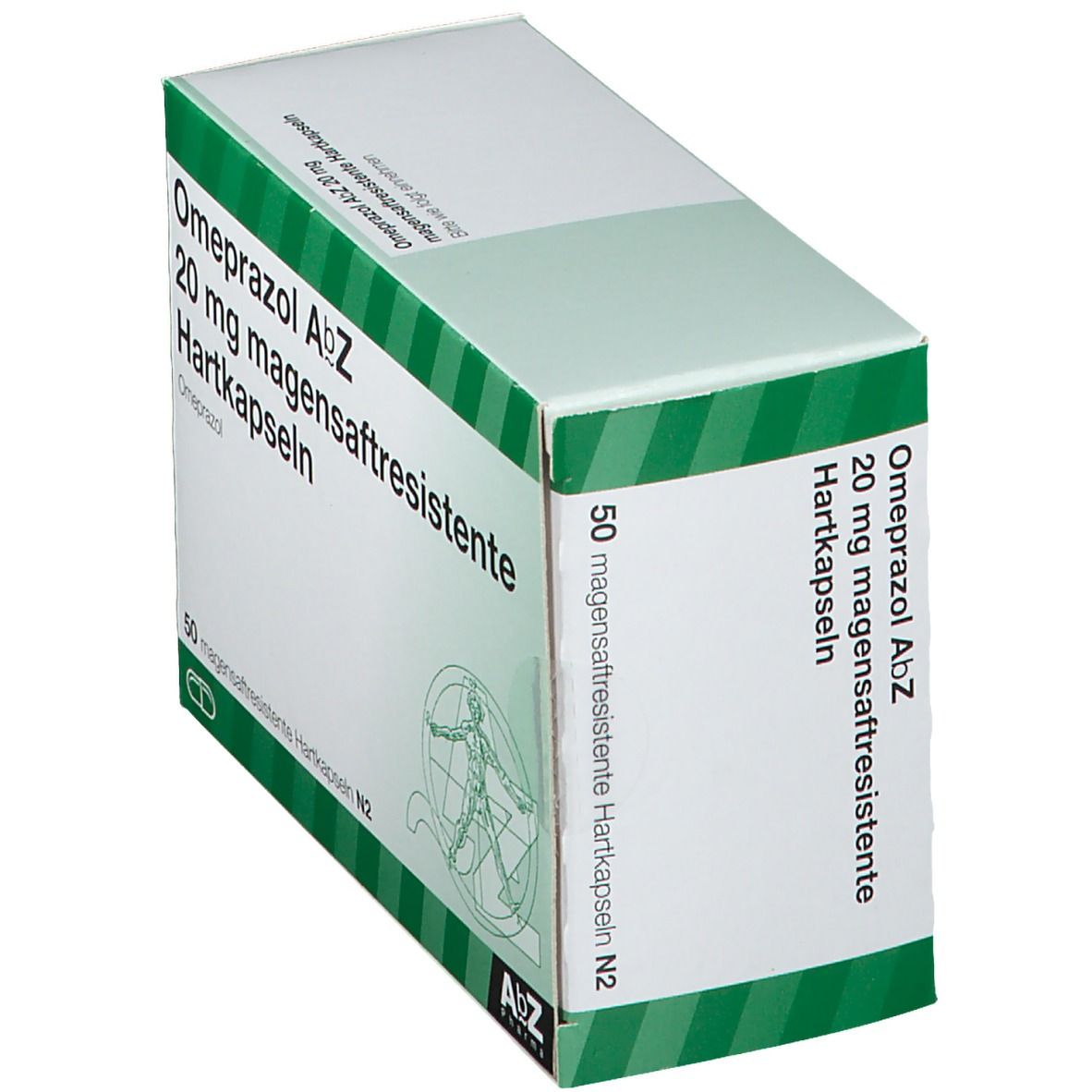 Omeprazol AbZ 20 mg magensaftresistente Kapseln 50 St magensaftresistent