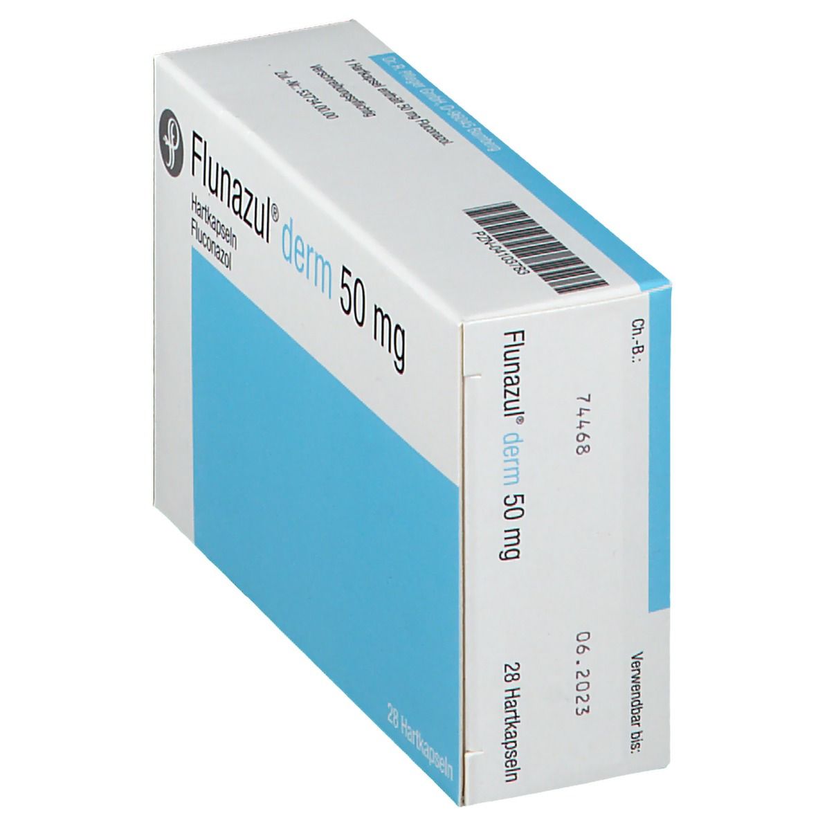 Flunazul derm 50 mg Hartkapseln 28 St