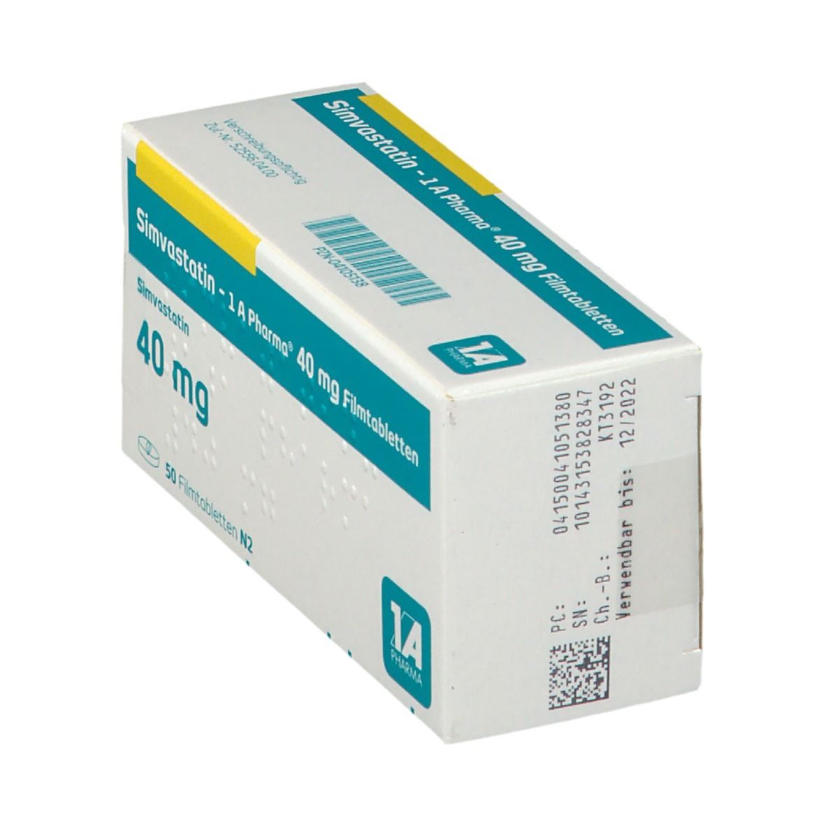 Simvastatin 1A Pharma® 40Mg