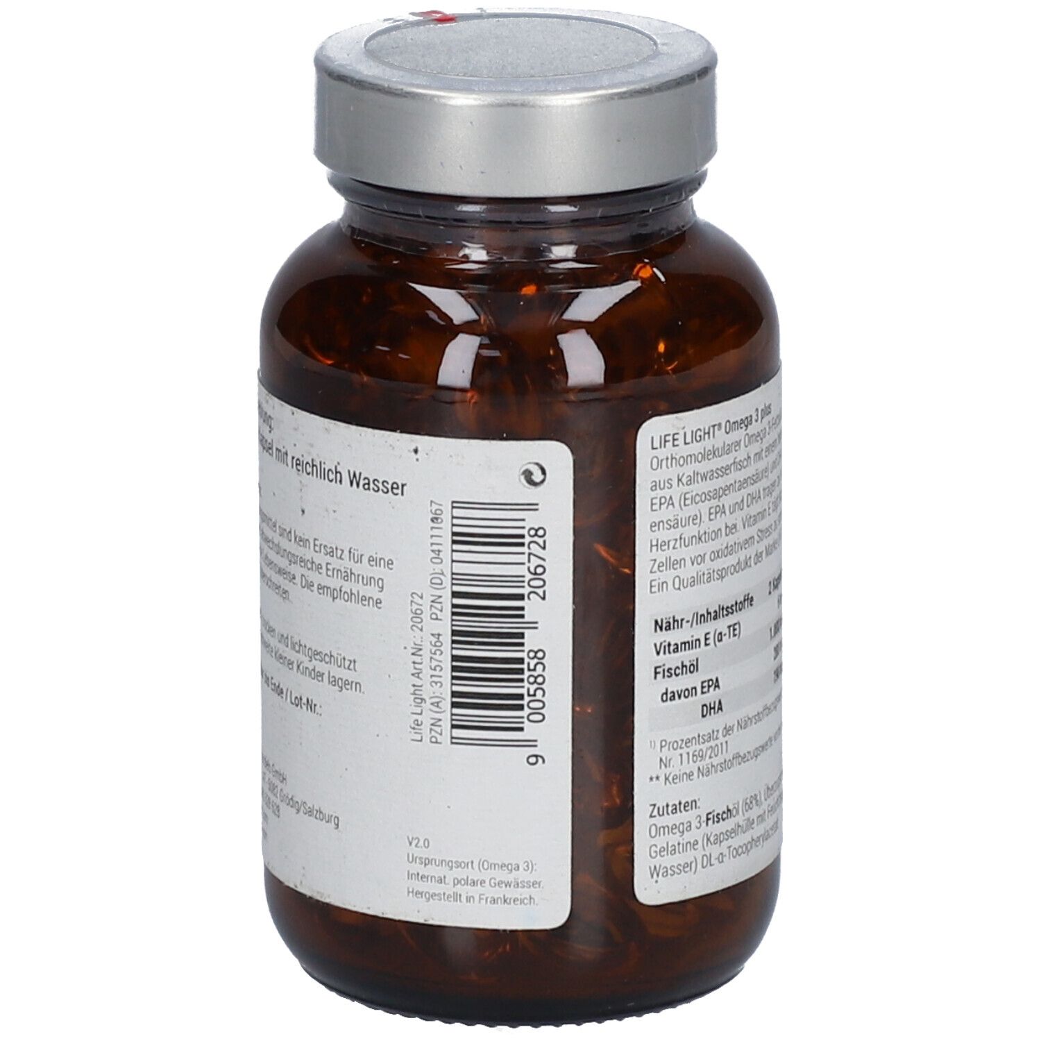 LIFE LIGHT Omega 3 Kapseln 120 St Shop Apotheke