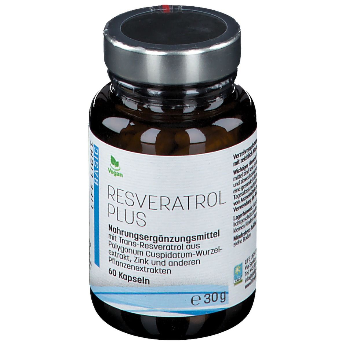 LIFE LIGHT Resveratrol Kapseln