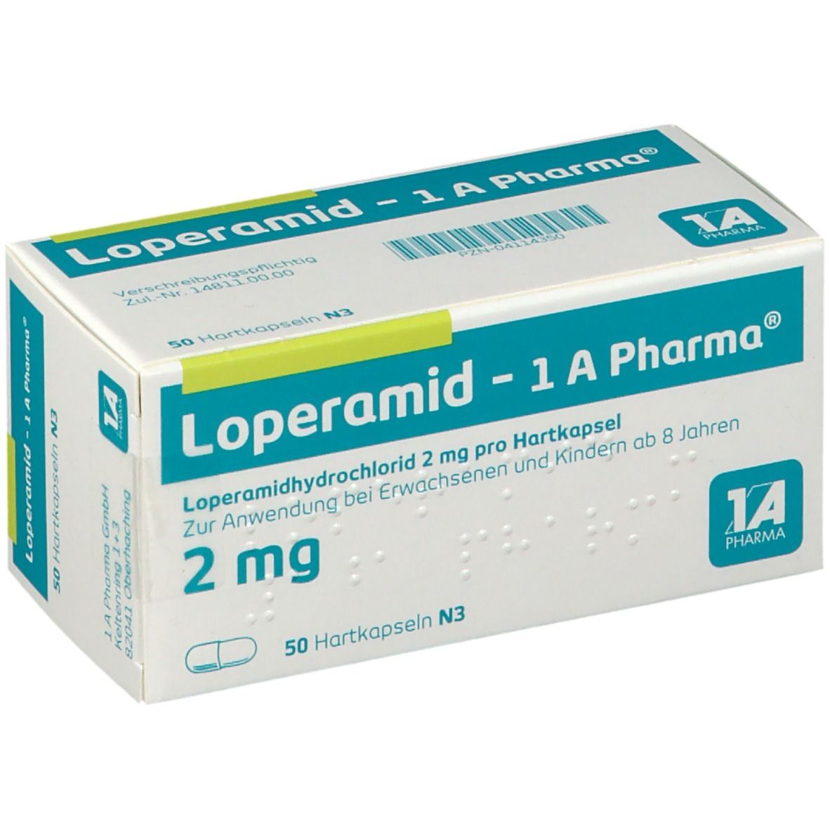 Loperamid-1A Pharma Hartkapseln 50 St