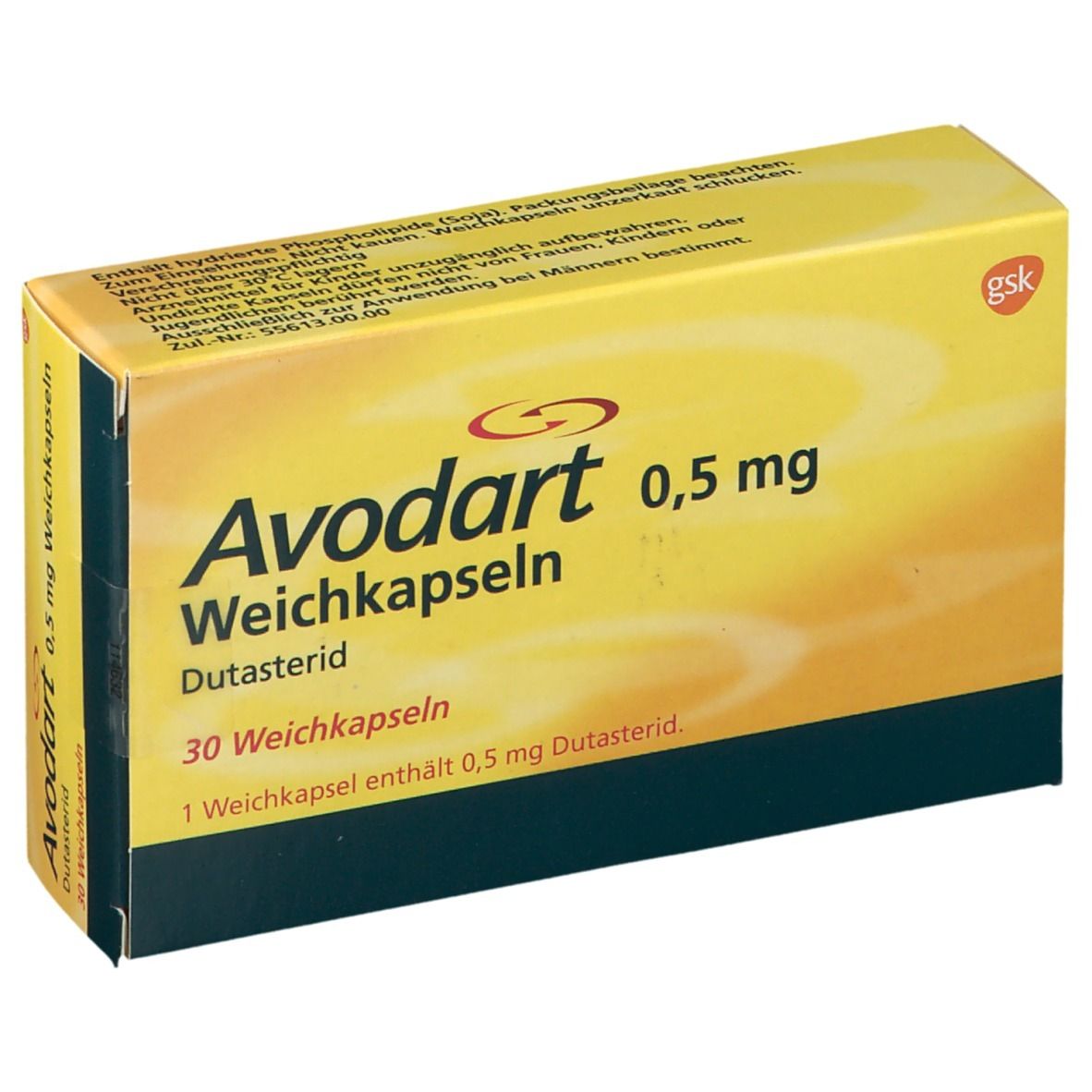 Avodart 0,5 mg Weichkapseln 30 St