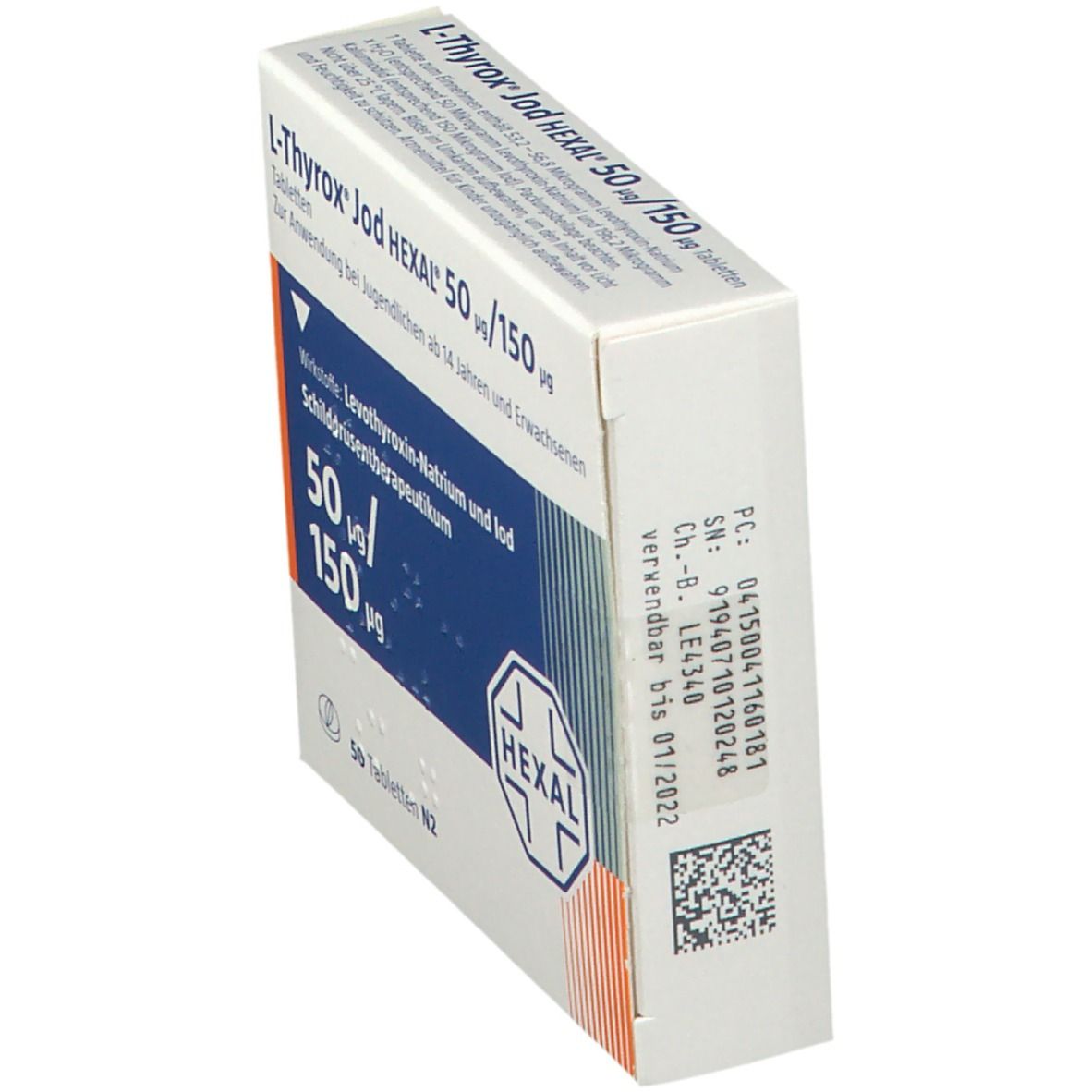L-Thyrox® Jod HEXAL® 50 µg/150 µg
