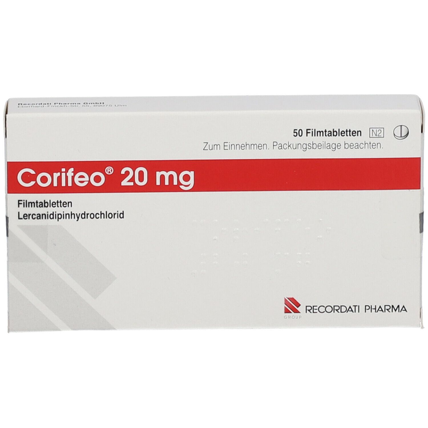 Corifeo® 20 mg