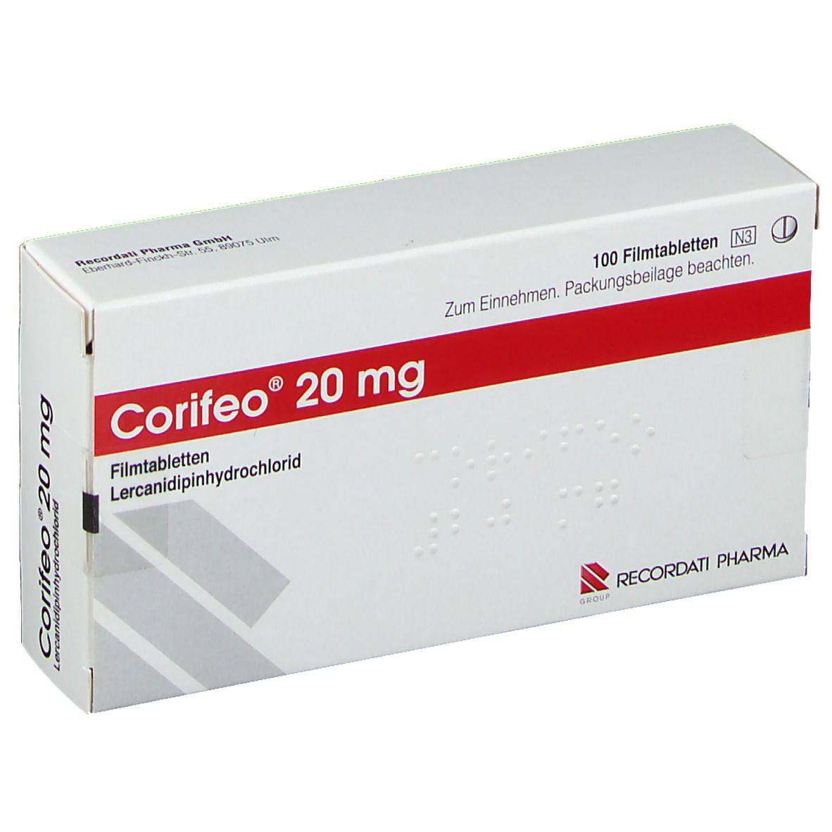 Corifeo® 20 mg