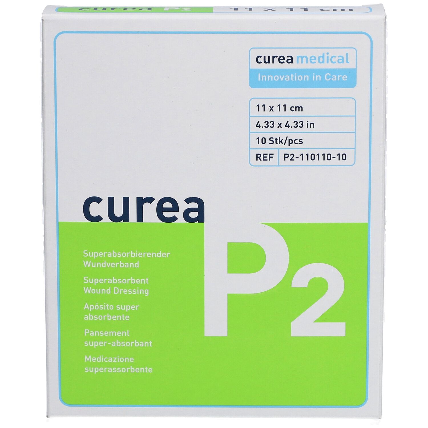 curea P2 Superabsobierender Wundverband