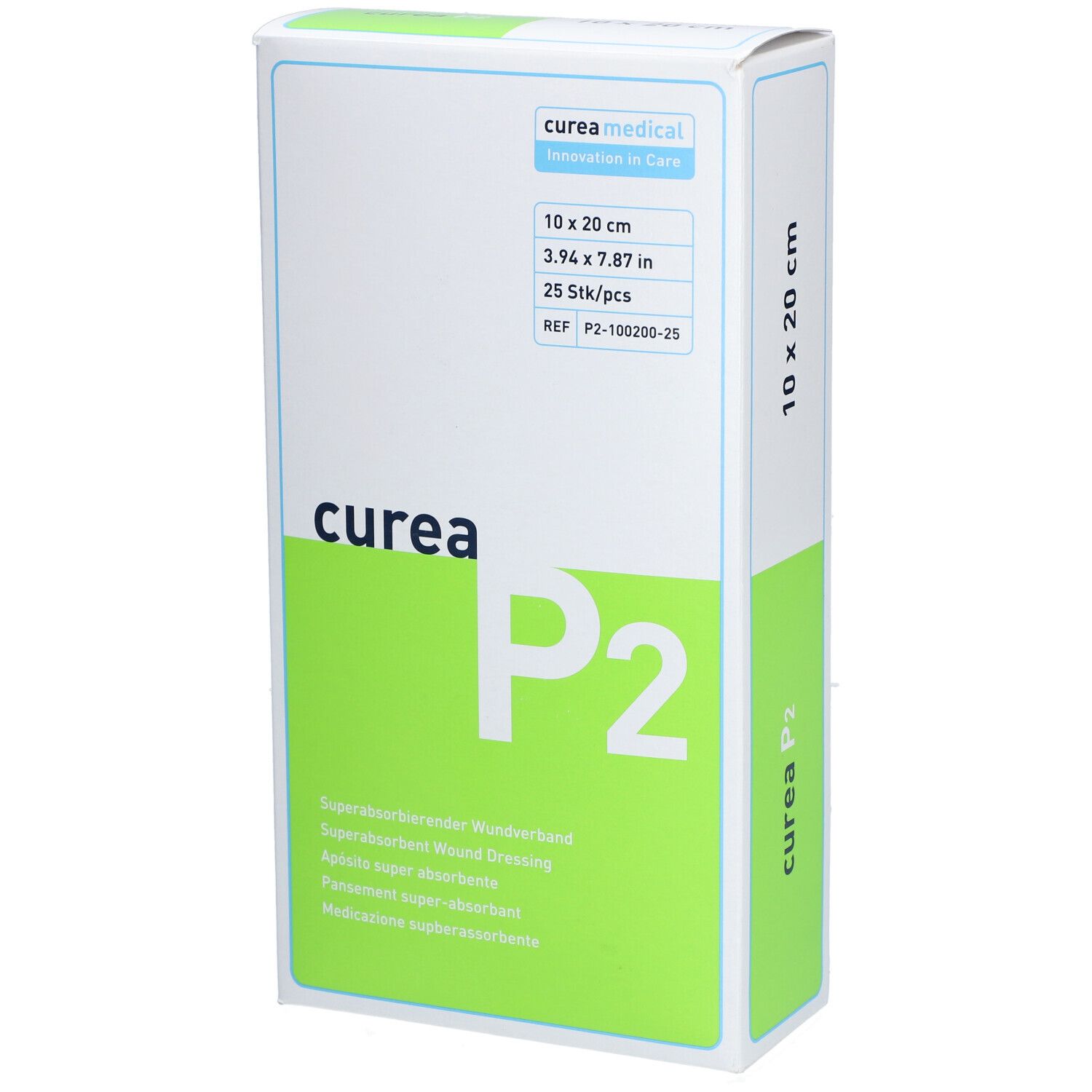 curea P2 superabsorb. Wundauflage 10x20 cm