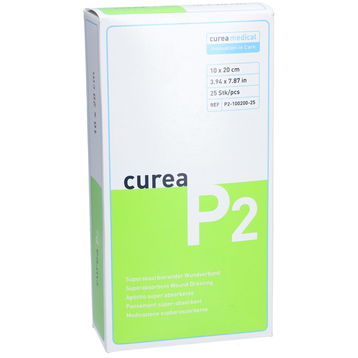 curea P2 superabsorb. Wundauflage 10x20 cm