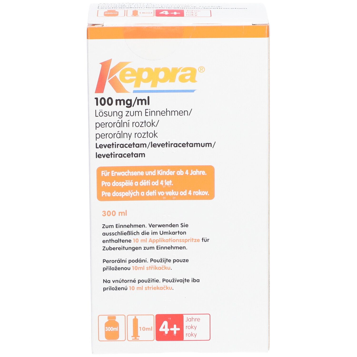 Keppra 100 mg/ml