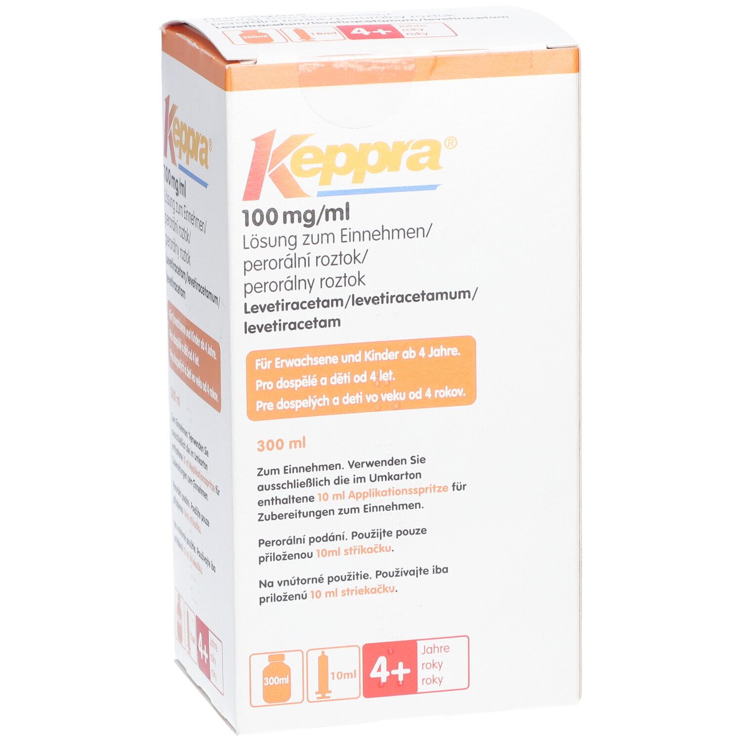 Keppra 100 mg/ml