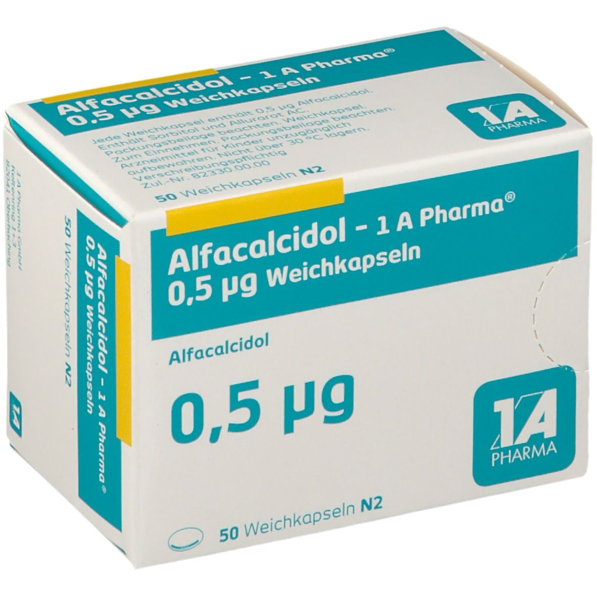Alfacalcidol - 1 A Pharma® 0,5 µg