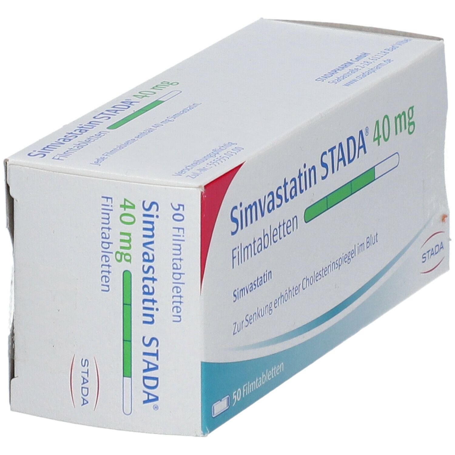 Simvastatin Stada 40 mg Filmtabletten 50 St