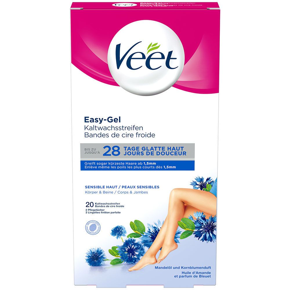 Veet® Hair Minimizer Enthaarungsstreifen Sensitive