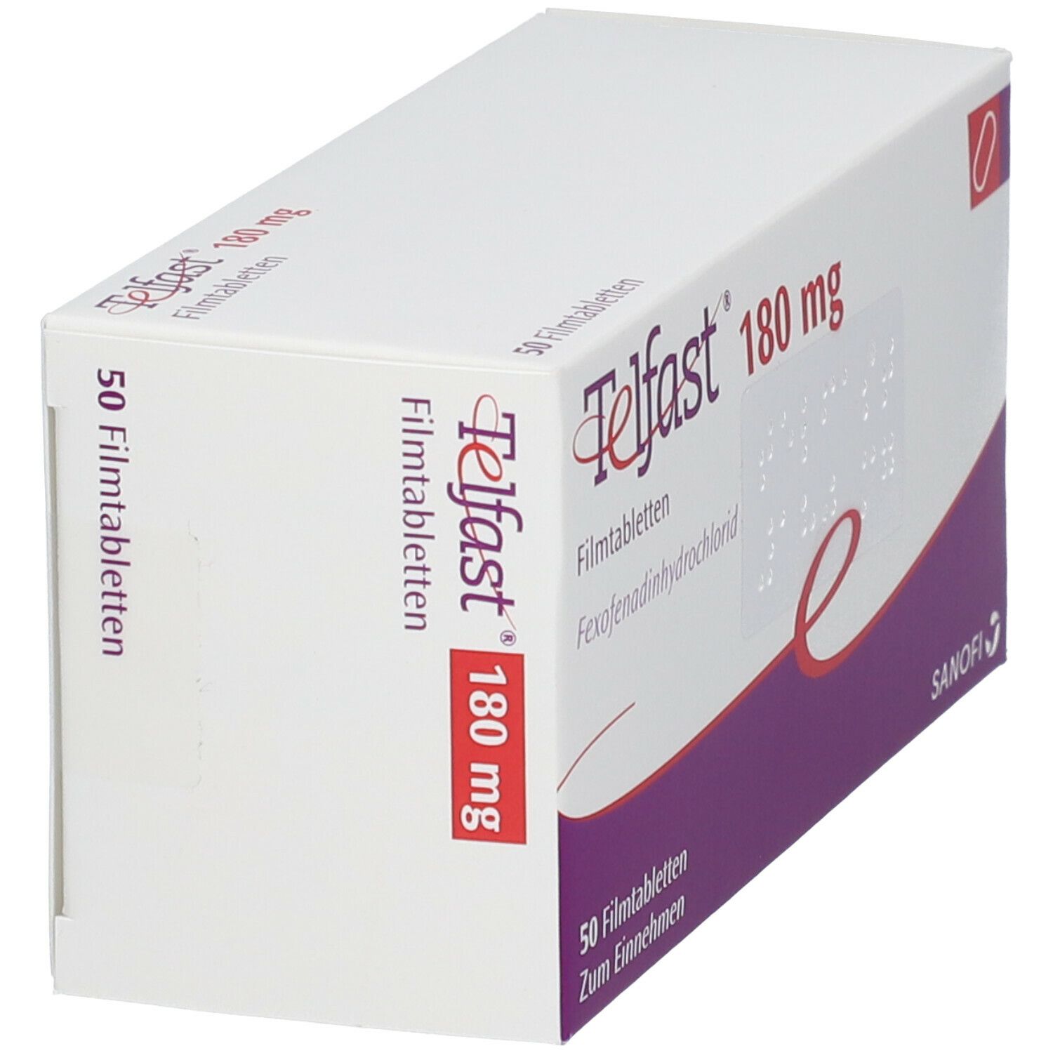 Telfast 180 mg Filmtabletten 50 St