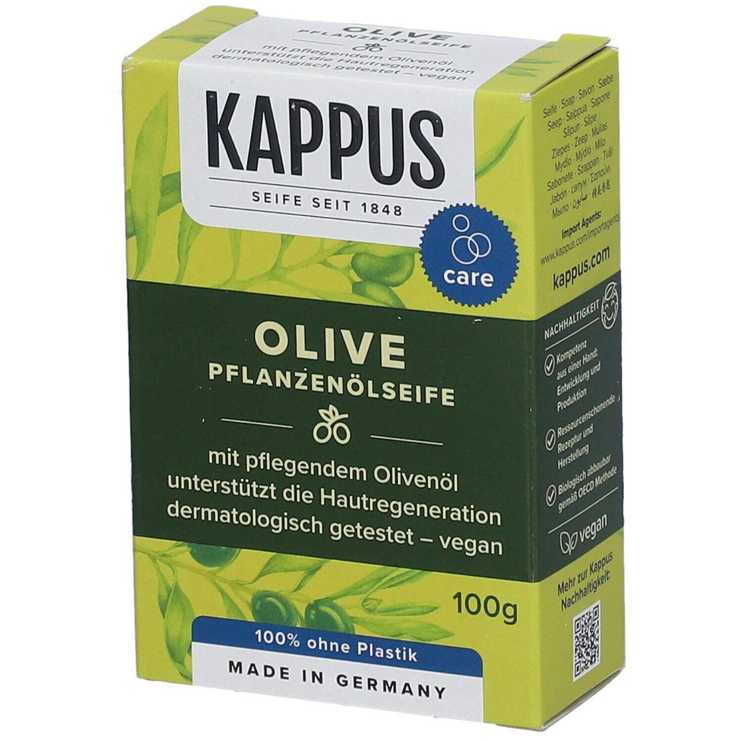 Kappus Olivenöl Seife