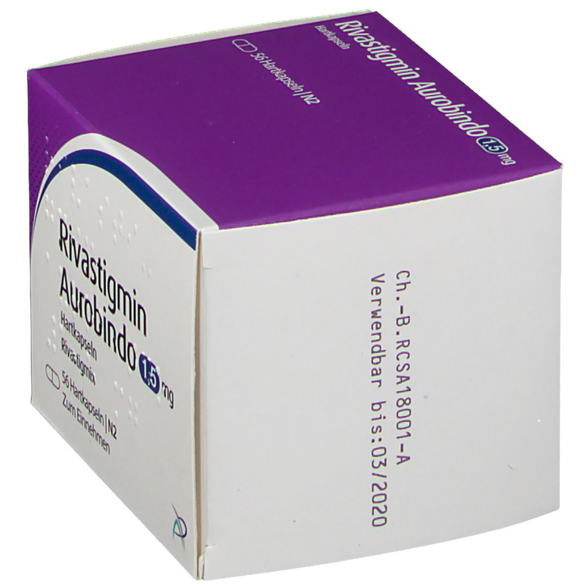 Rivastigmin Aurobindo 1,5 mg Hartkapseln 56 St