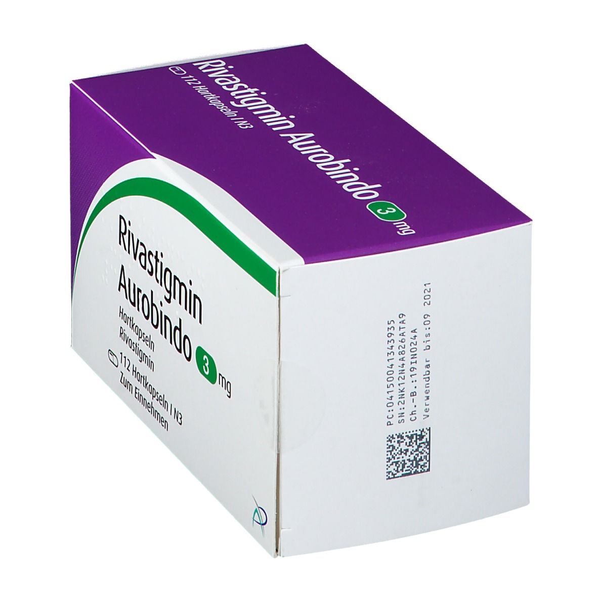 Rivastigmin Aurobindo 3 mg Hartkapseln 112 St