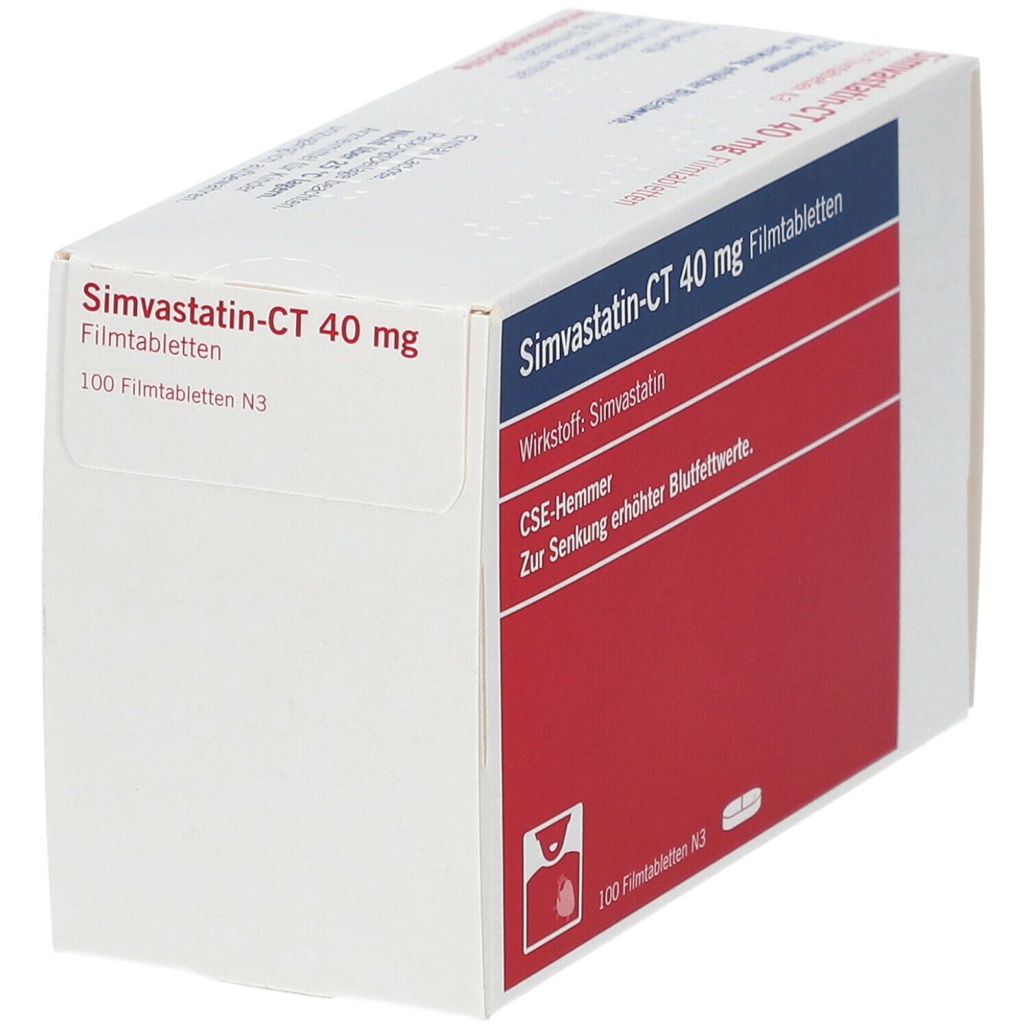 Simvastatin-Ct 40 mg Filmtabletten 100 St