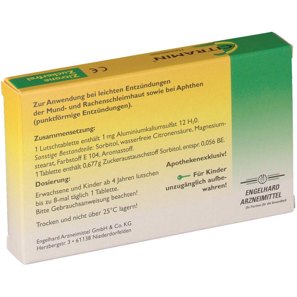 Citramin Halstabletten