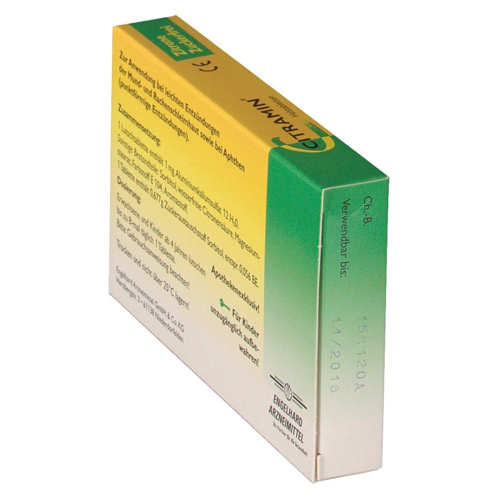 Citramin Halstabletten