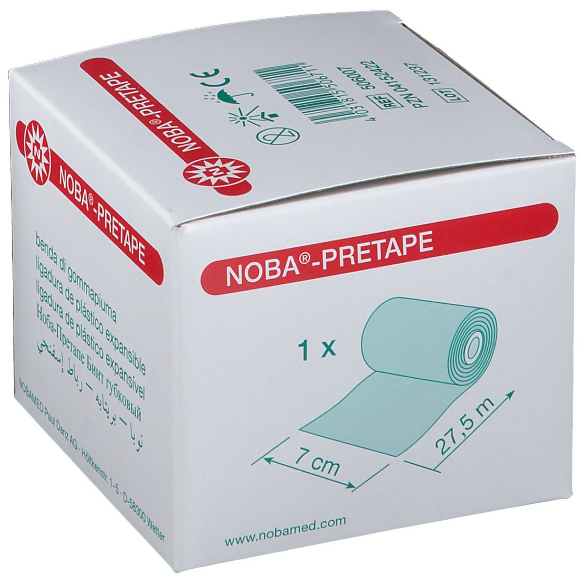 NOBA®-Pretape 7 cm x 27,5 m