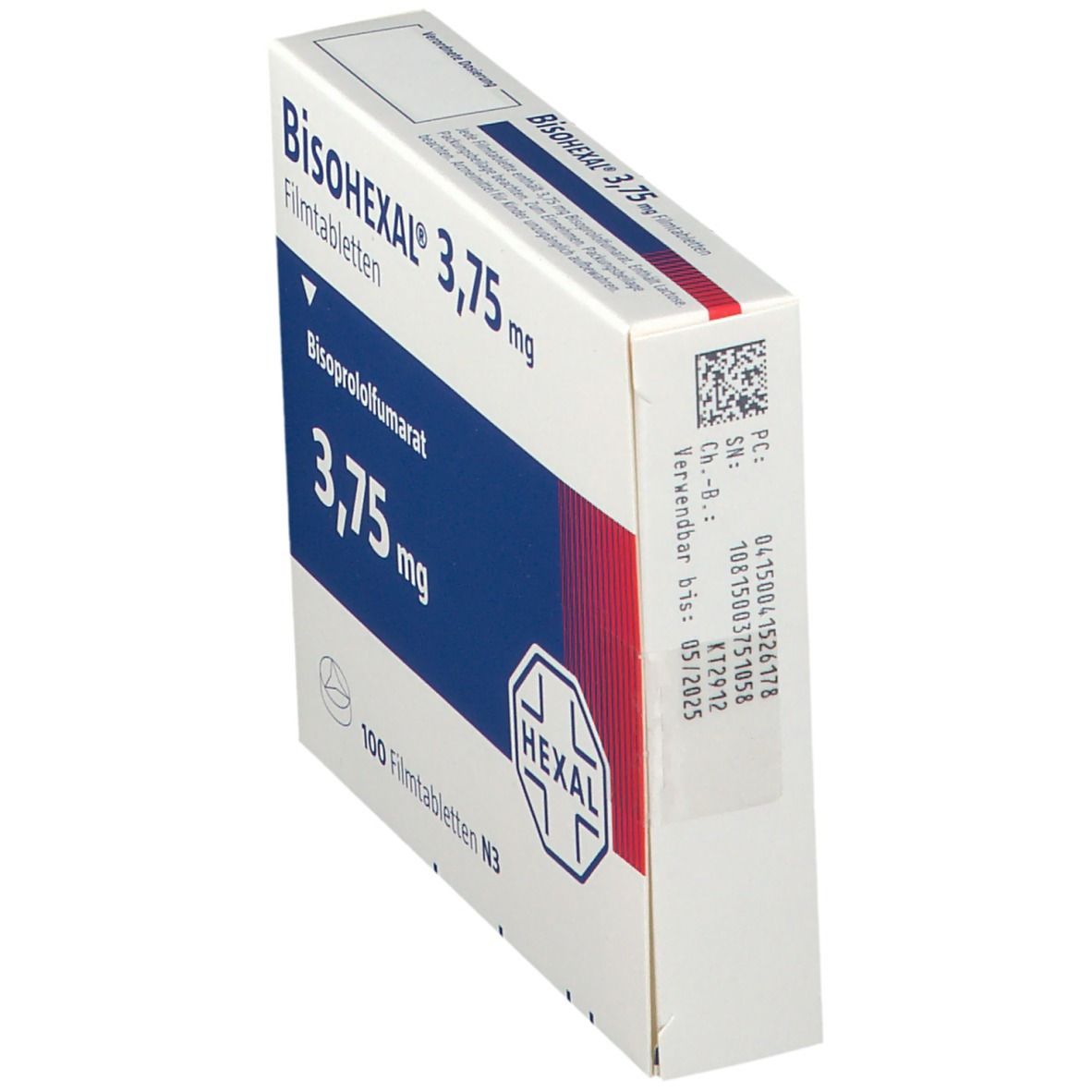BisoHEXAL® 3,75 mg
