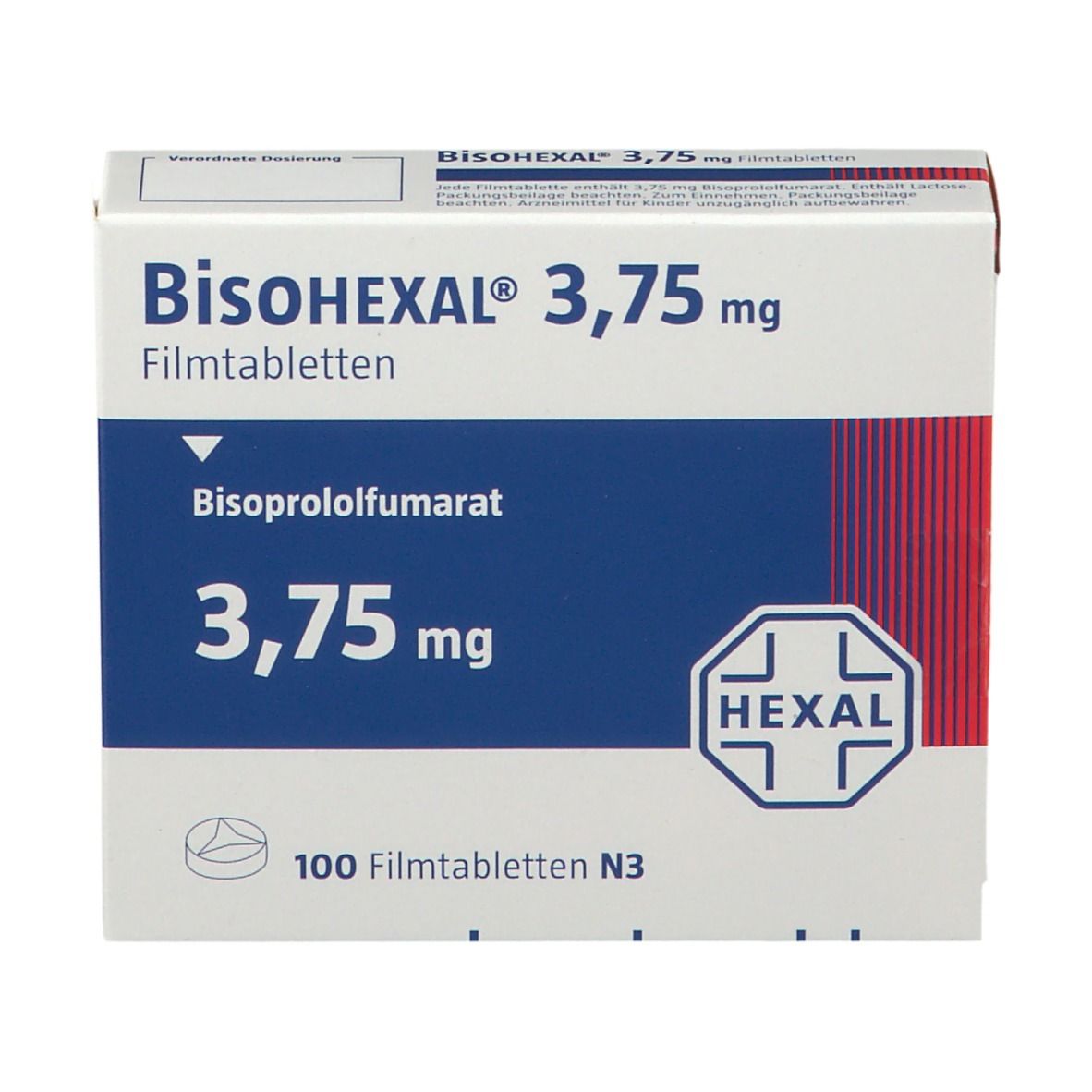 BisoHEXAL® 3,75 mg