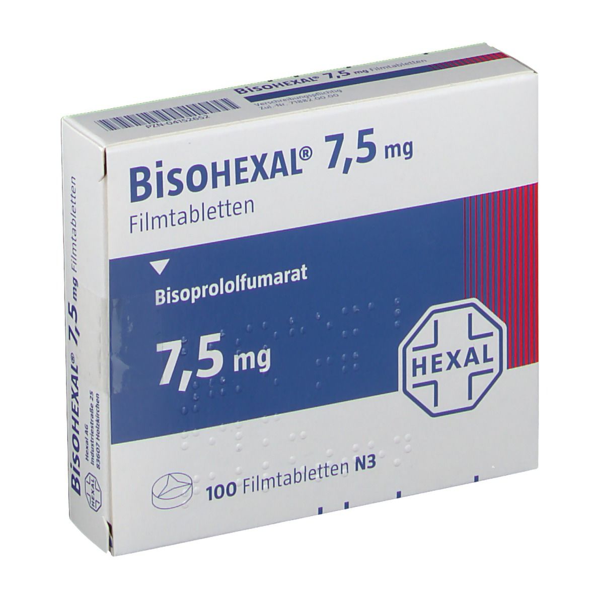 BisoHEXAL® 7,5 mg