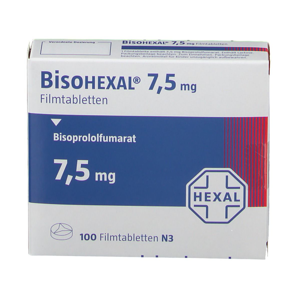 BisoHEXAL® 7,5 mg