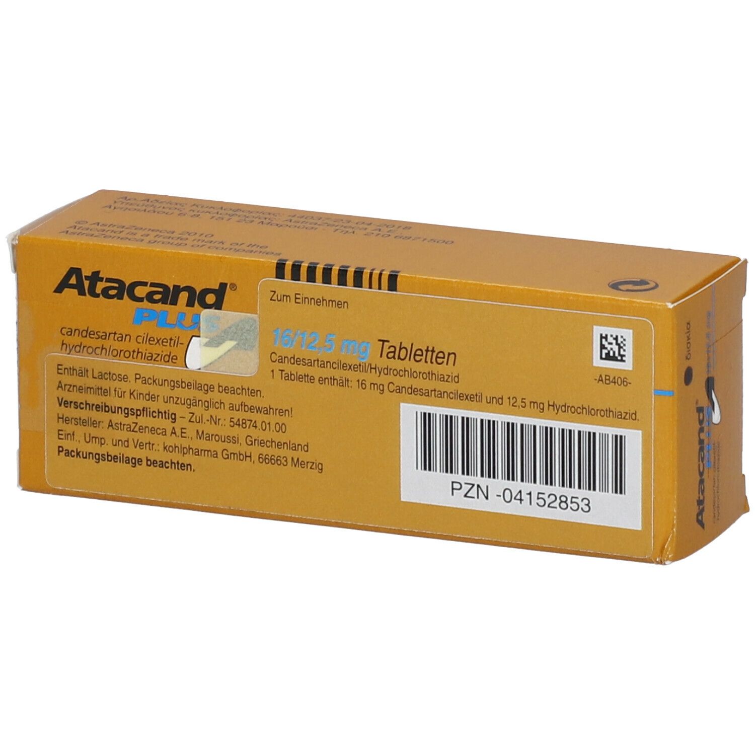 Atacand Plus 16 mg/12,5 mg