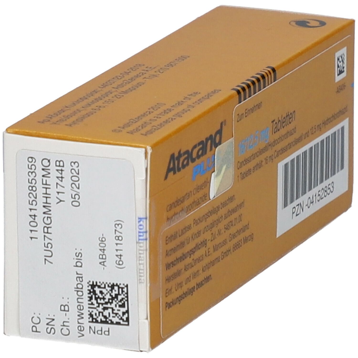 Atacand Plus 16 mg/12,5 mg