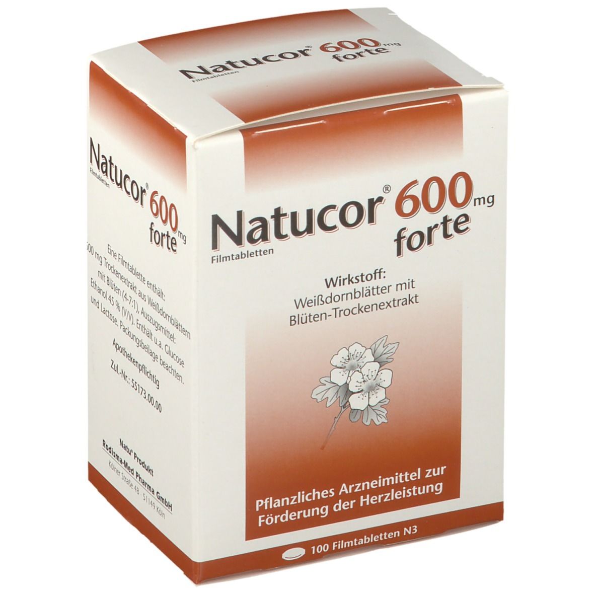 Natucor 600 mg forte Filmtabletten