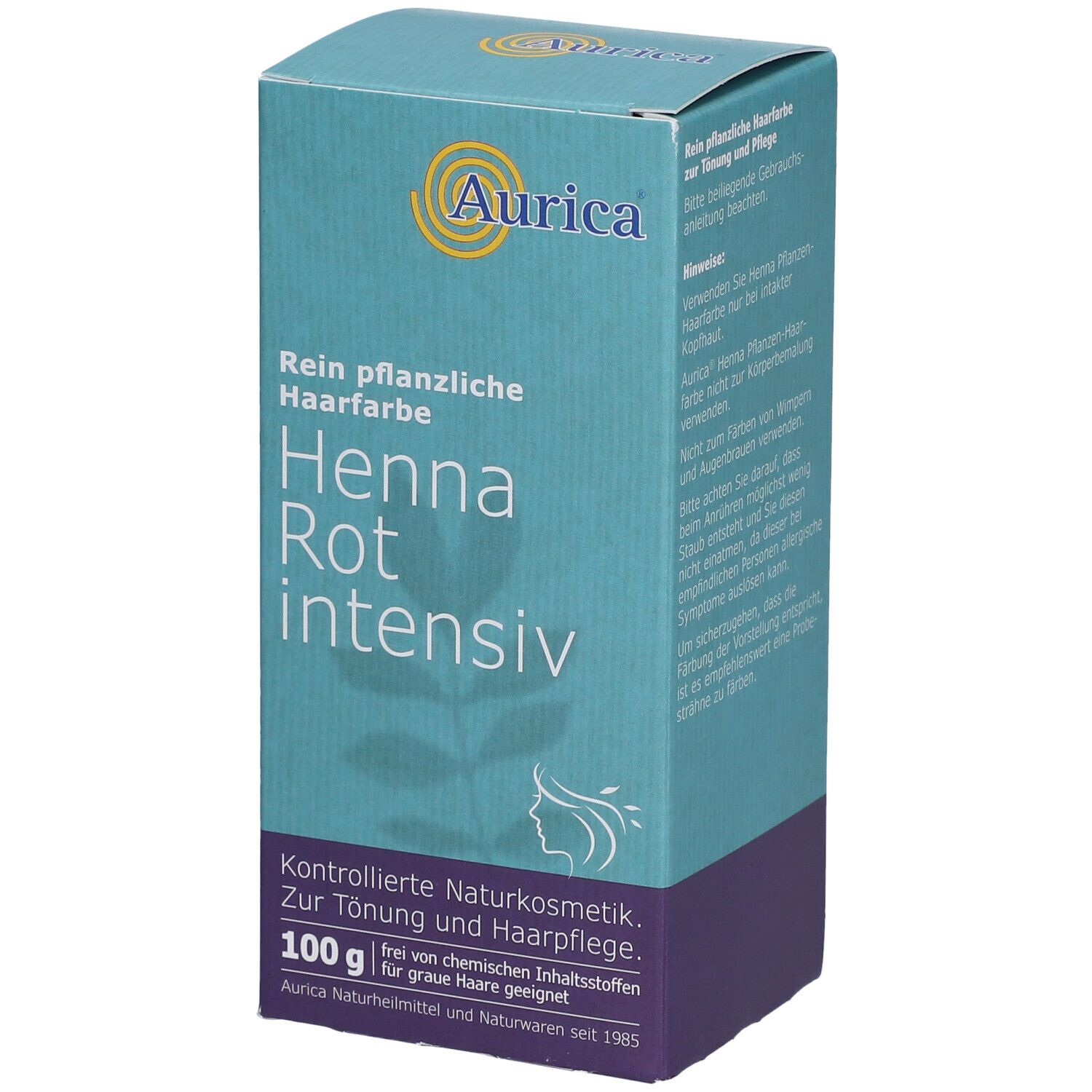 Aurica® Henna Rot Intensiv Pulver