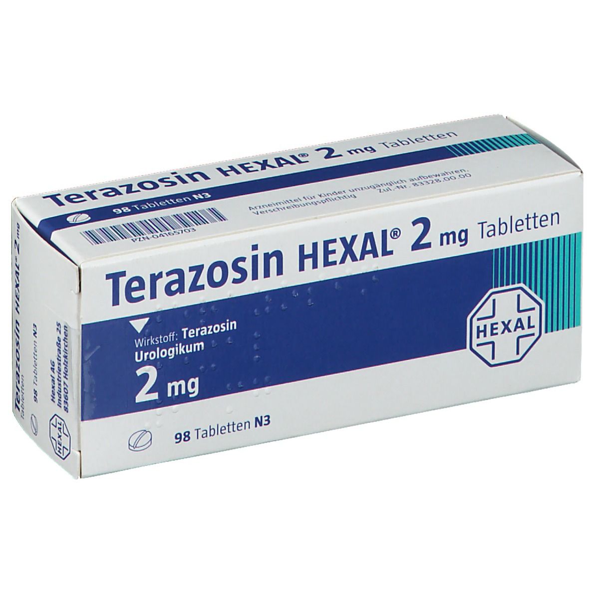 Terazosin HEXAL® 2 mg
