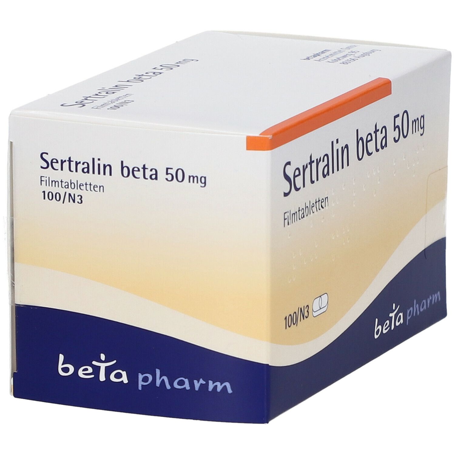 Sertralin beta 50 mg Filmtabletten 100 St