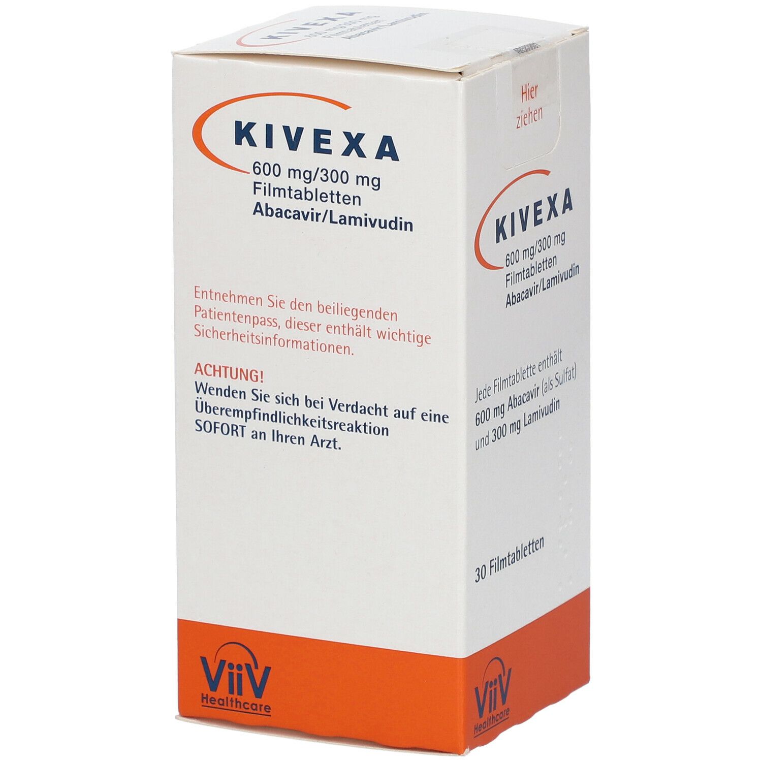 Kivexa® 600 mg/300 mg