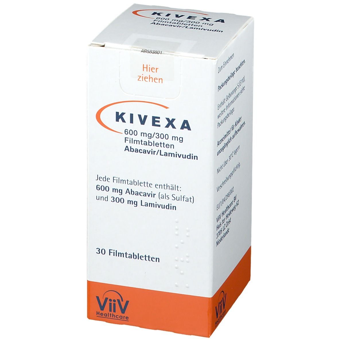 Kivexa® 600 mg/300 mg