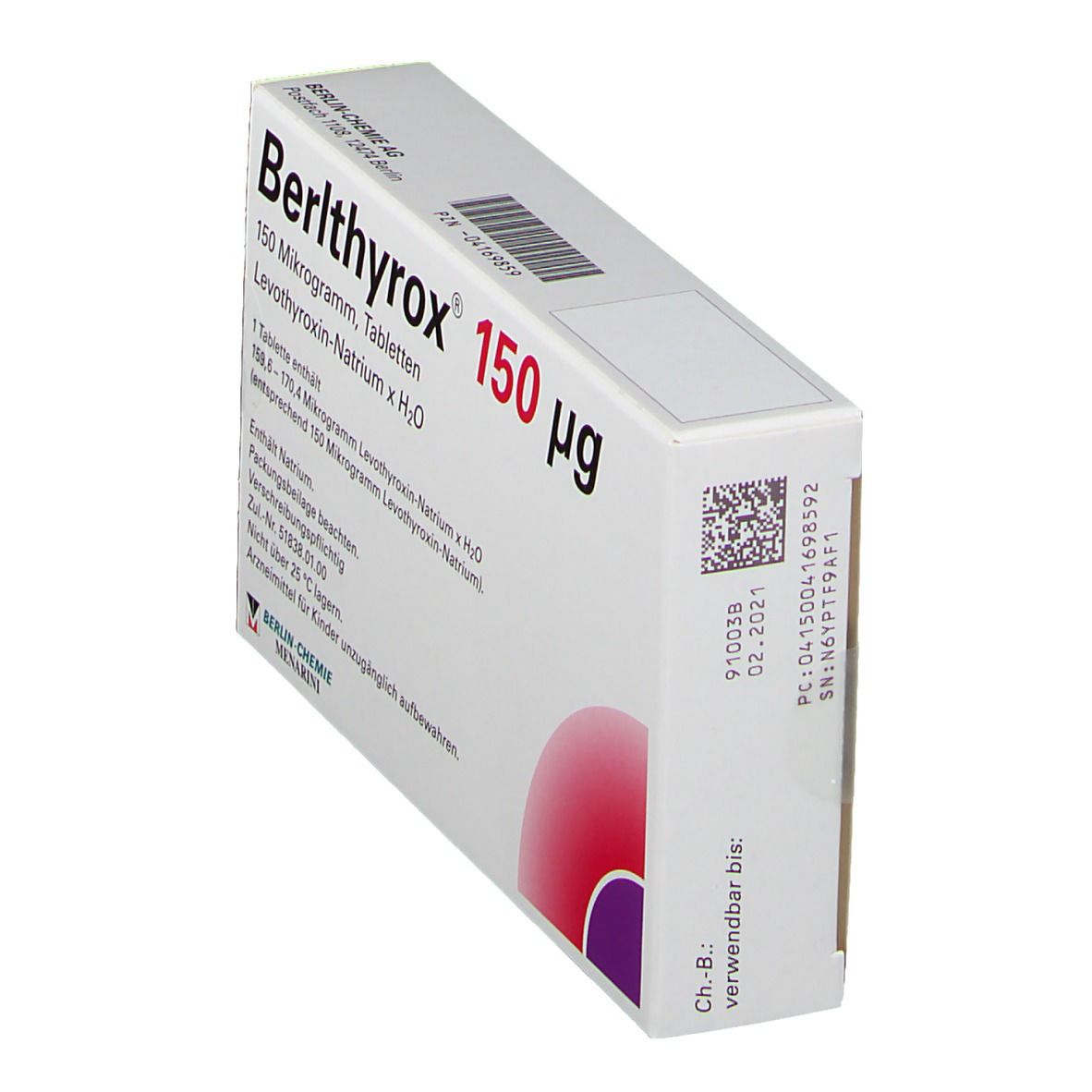 Berlthyrox® 150 µg
