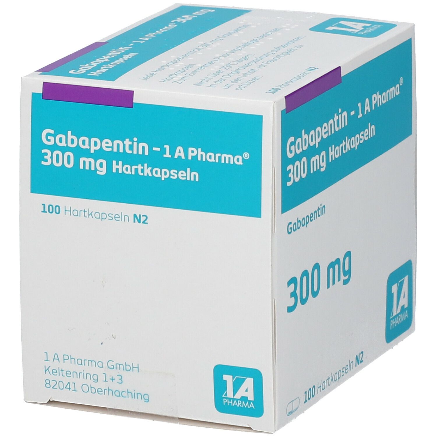 Gabapentin-1A Pharma 300 mg Hartkapseln 100 St