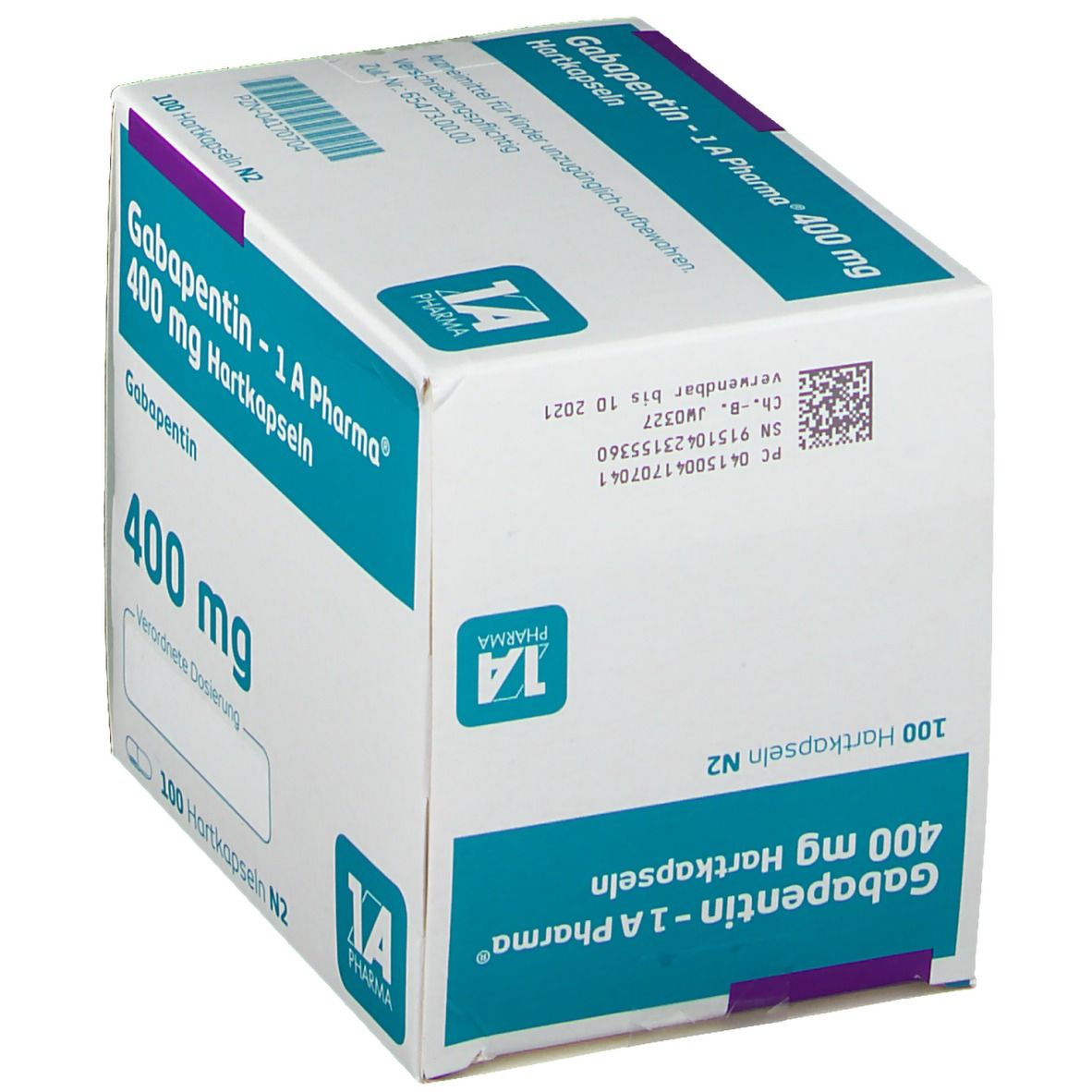 Gabapentin 1A Pharma® 400Mg
