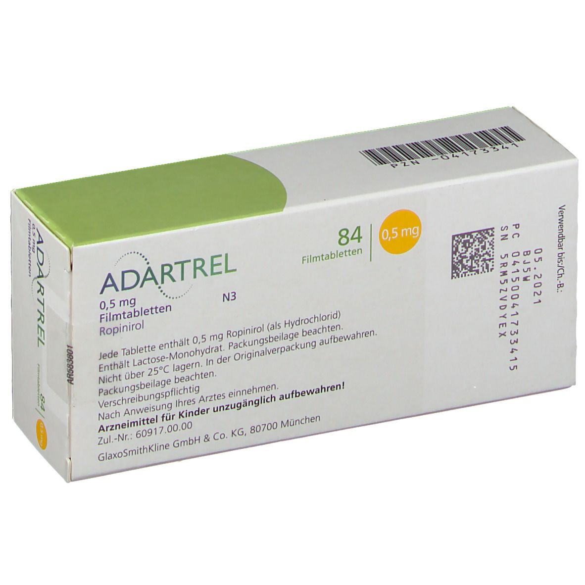 ADARTREL® 0,5 mg