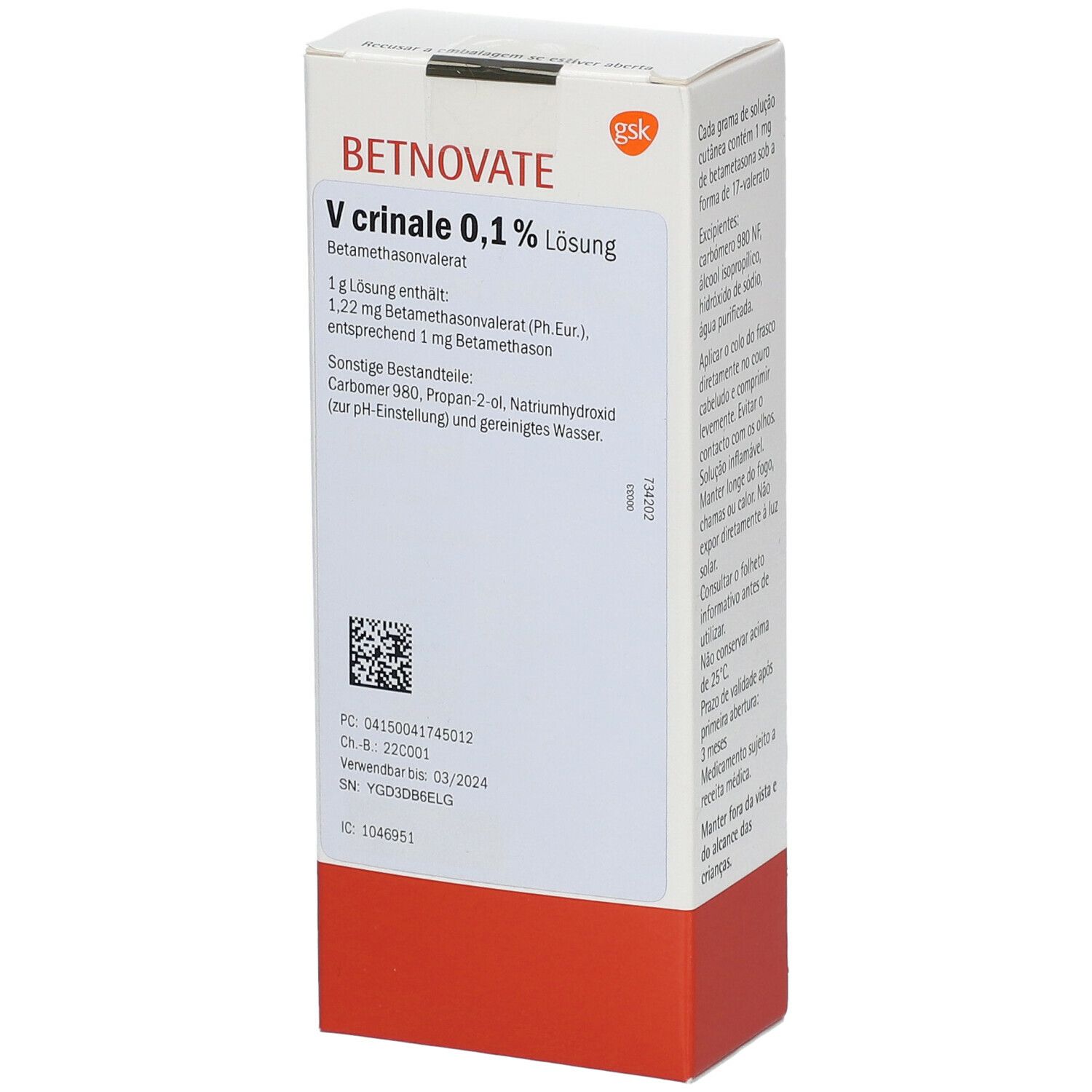 Betnovate V Crinale 0,1%