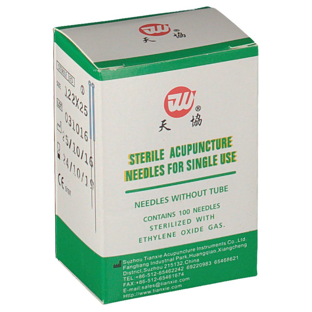 Akupunkturnadeln Tianxine 0,22 x 25 mm steril