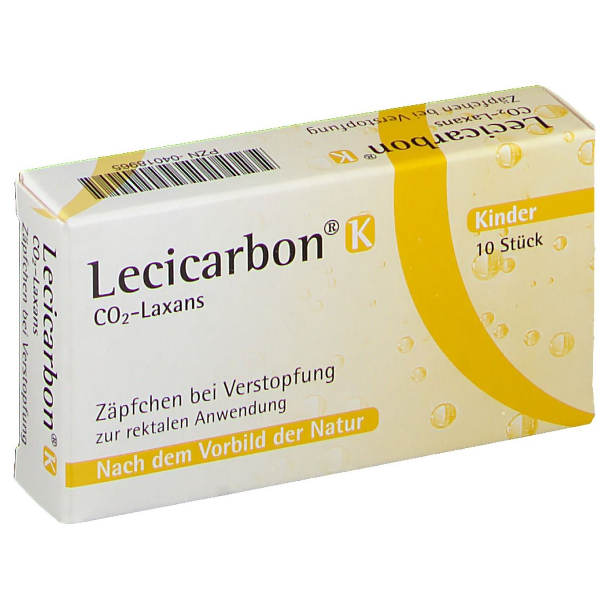 Lecicarbon K CO2-Laxans Kindersuppositorien