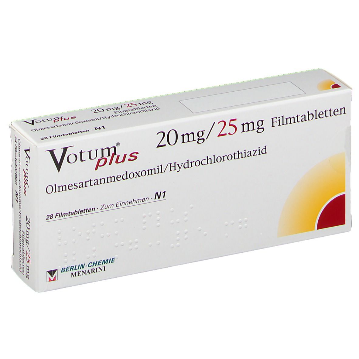 Votum Plus 20/25 mg Filmtabletten 28 St