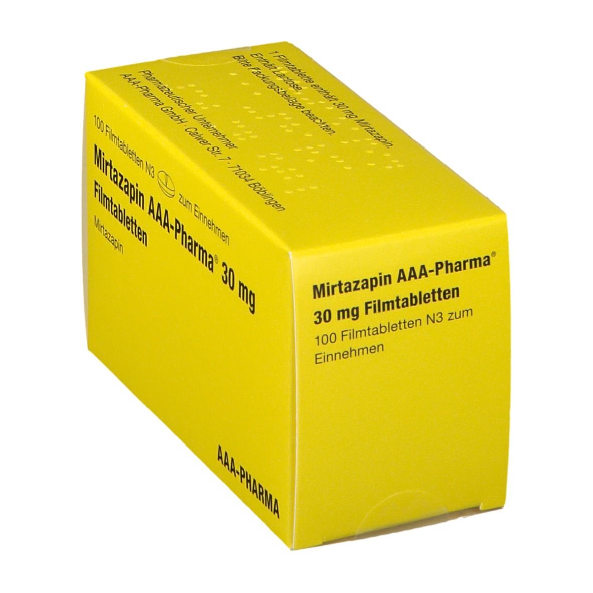 Mirtazapin AAA-Pharma® 30 mg