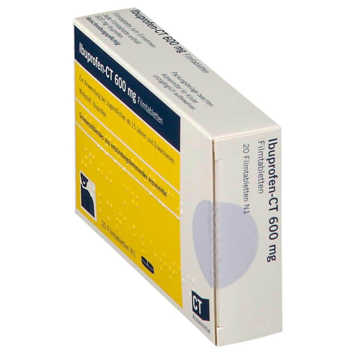 Ibuprofen - Ct 600Mg 
